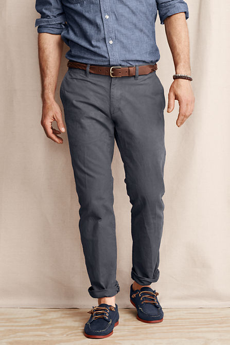 grey chino pants men - Pi Pants